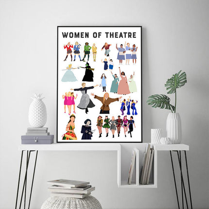 Wall Art - Female Musicals - Canvas Prints-Poster Prints
