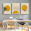 Wall Art - Flock Of Birds Sun Silhouette (3 sets) - Canvas Prints-Poster Prints