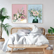 Wall art - Floral 2 sets- Canvas Prints- Poster Prints