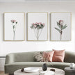 Wall Art  - Floral 3 sets - Poster Prints -Canvas Prints