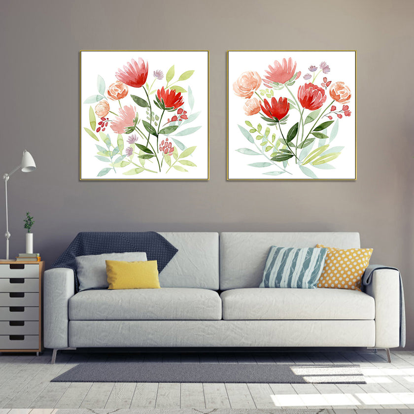Wall Art - Florals (2 sets)- Canvas Prints-Poster Prints