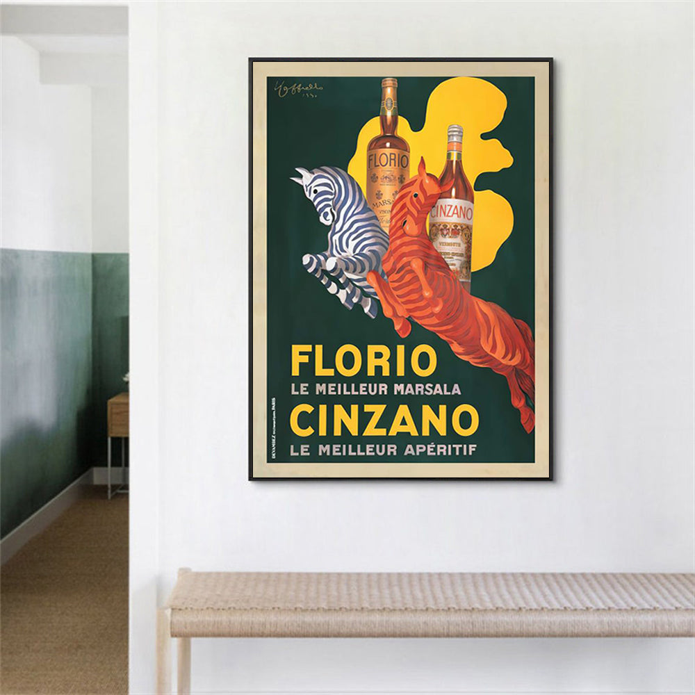 Wall Art - Florio Cinzano - Canvas Prints-Poster Prints