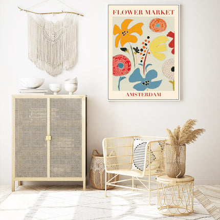 Wall Art - Flower Market - Canvas Prints-Poster Prints