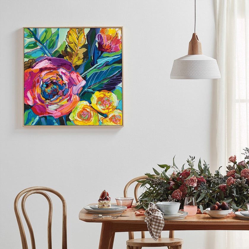Wall Art - Flower outdorr by Jeanette Vertentes  - Canvas Prints-Poster Prints