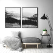 Wall art - Forest Landscape (2 sets)- Canvas Prints- Poster Prints