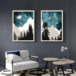 Wall art - Forest (2 sets)- Canvas Prints- Poster Prints