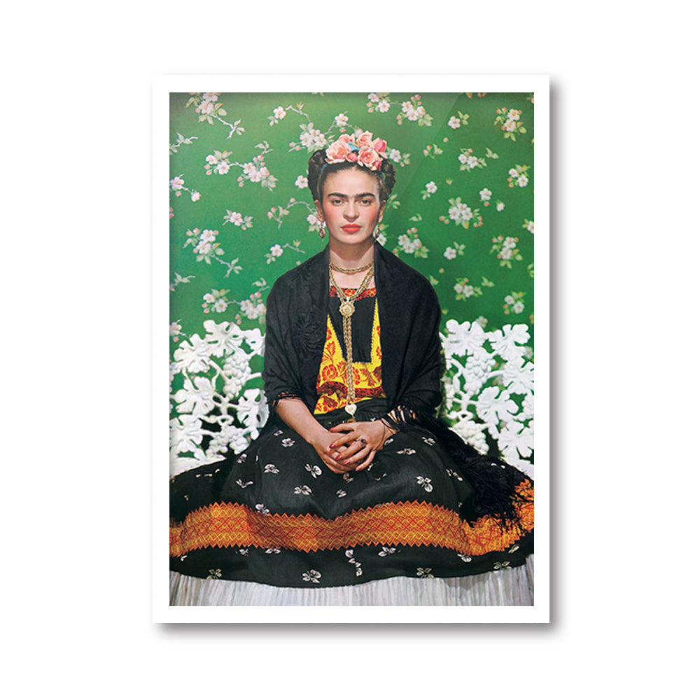 Wall Art - Frida Kahlo Portrait - Canvas Prints-Poster Prints