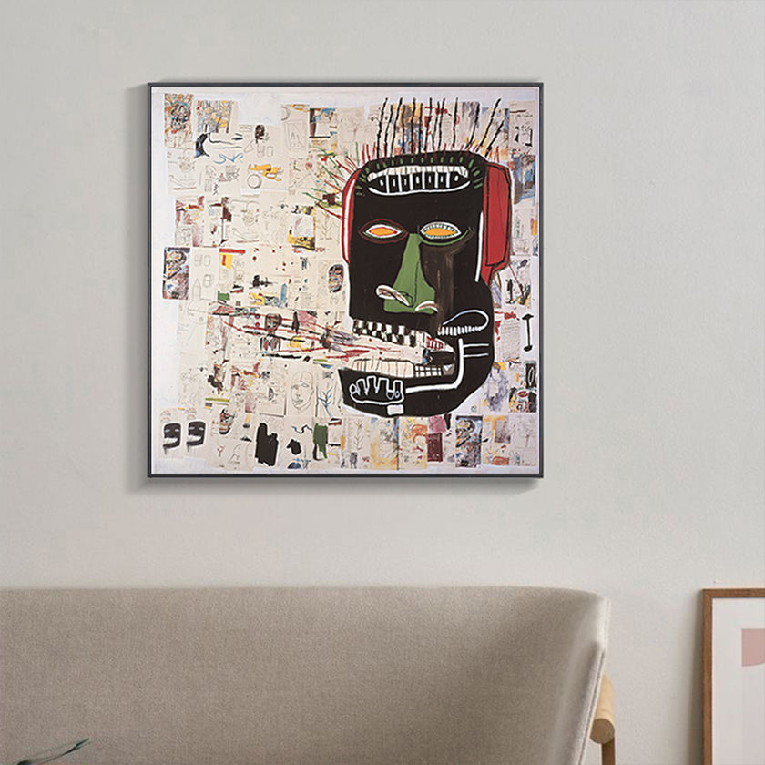 Wall Art - Glenn By Basquiat - Canvas Prints-Poster Prints