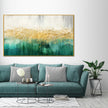 Wall Art - Green Star Dancing - Canvas Prints-Poster Prints