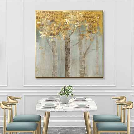 Wall Art - Golden Leaves B - Canvas Prints-Poster Prints