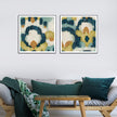 Wall Art - Green Navy Imaging (2 sets)- Canvas Prints-Poster Prints