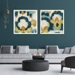Wall Art - Green Navy Imaging (2 sets)- Canvas Prints-Poster Prints