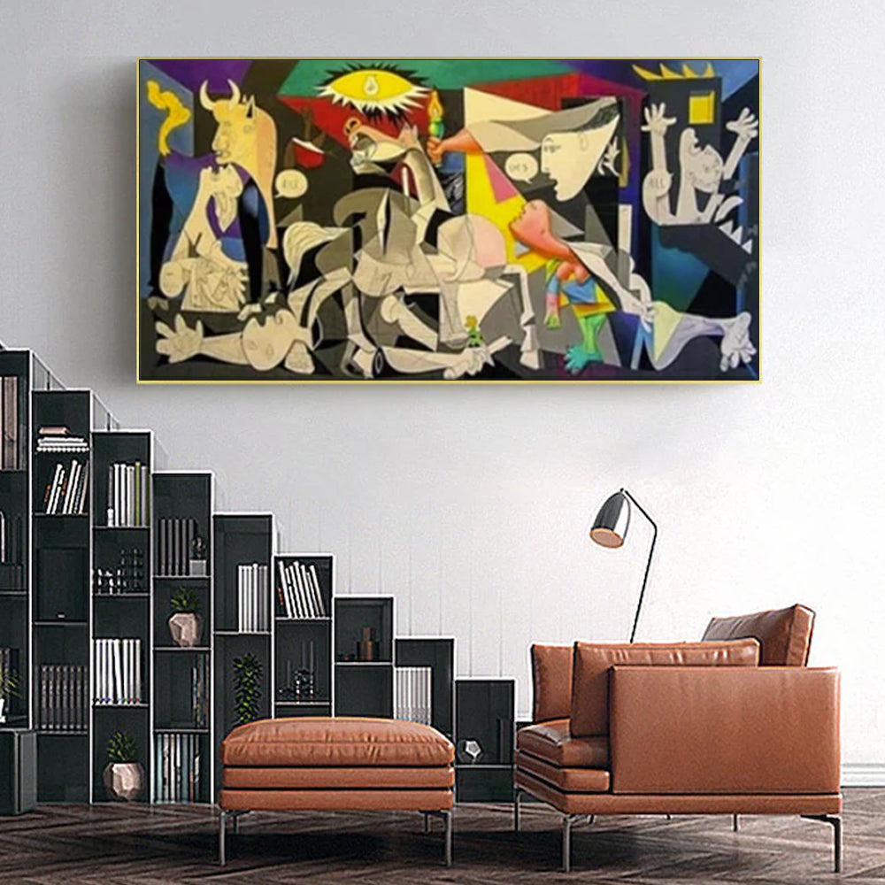 Wall Art - Guernica Picasso Le Reve - Canvas Prints-Poster Prints