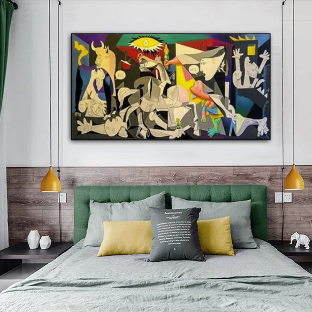 Wall Art - Guernica Picasso Le Reve - Canvas Prints-Poster Prints