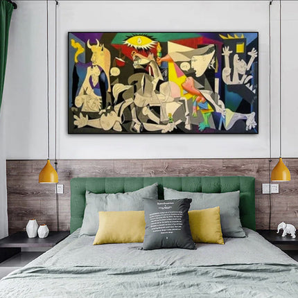 Wall Art - Guernica Picasso Le Reve - Canvas Prints-Poster Prints