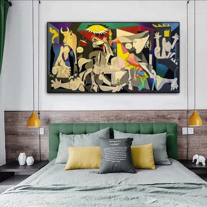 Wall Art - Guernica Picasso Le Reve - Canvas Prints-Poster Prints