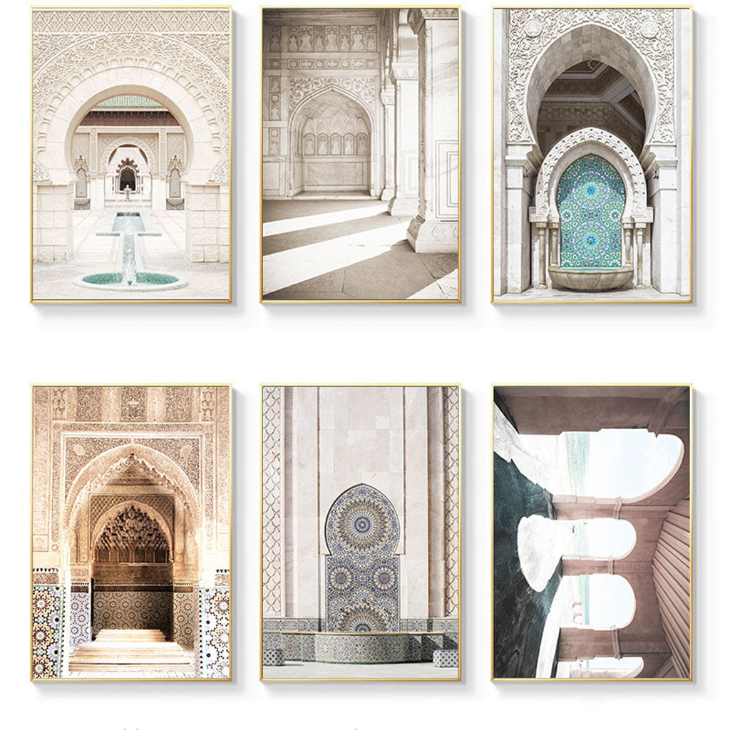 Wall art - Hassan Mosque II 2 sets- Canvas Prints- Poster Prints