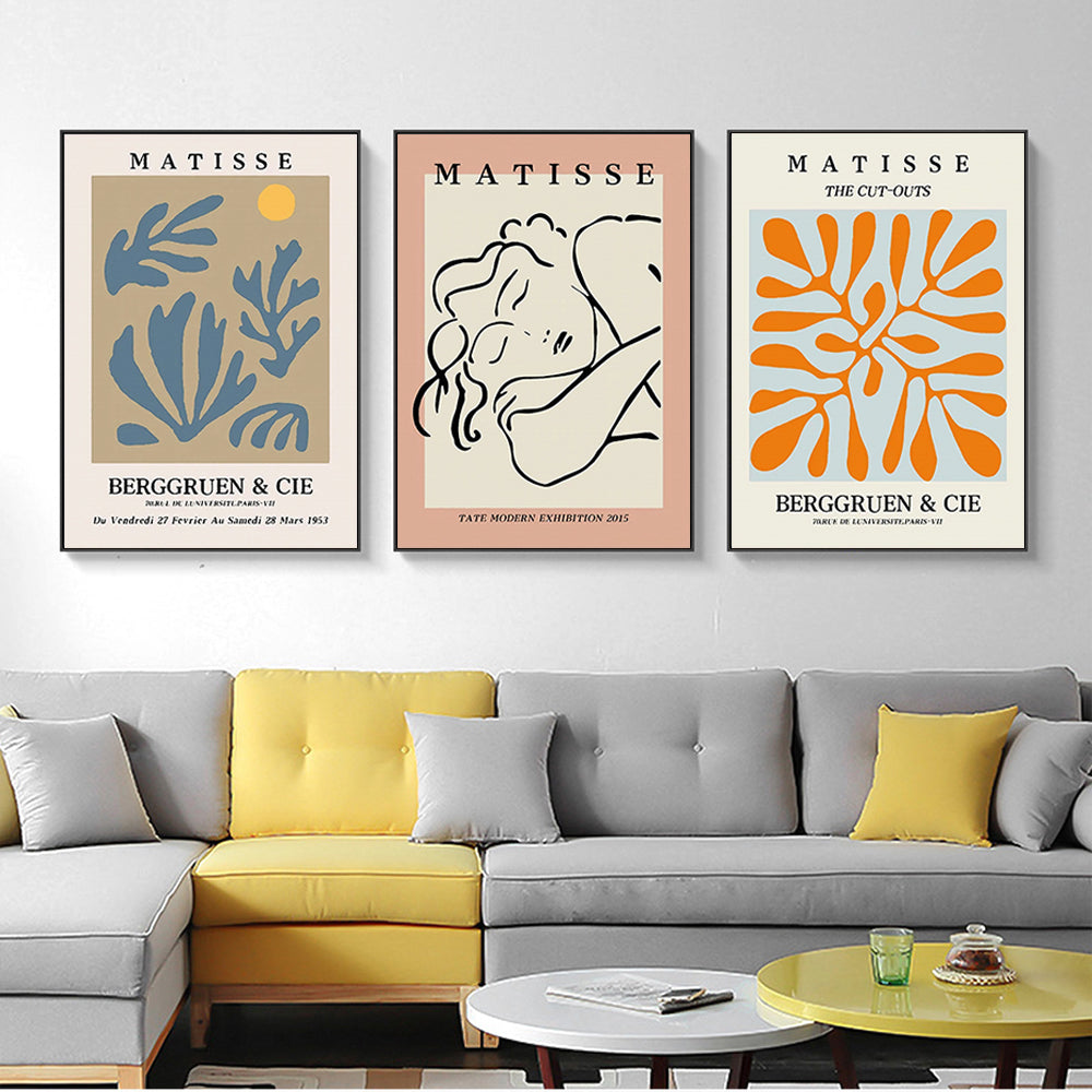 Wall Art - Henri Matisse II ( 3 sets )- Poster Prints -Canvas Prints