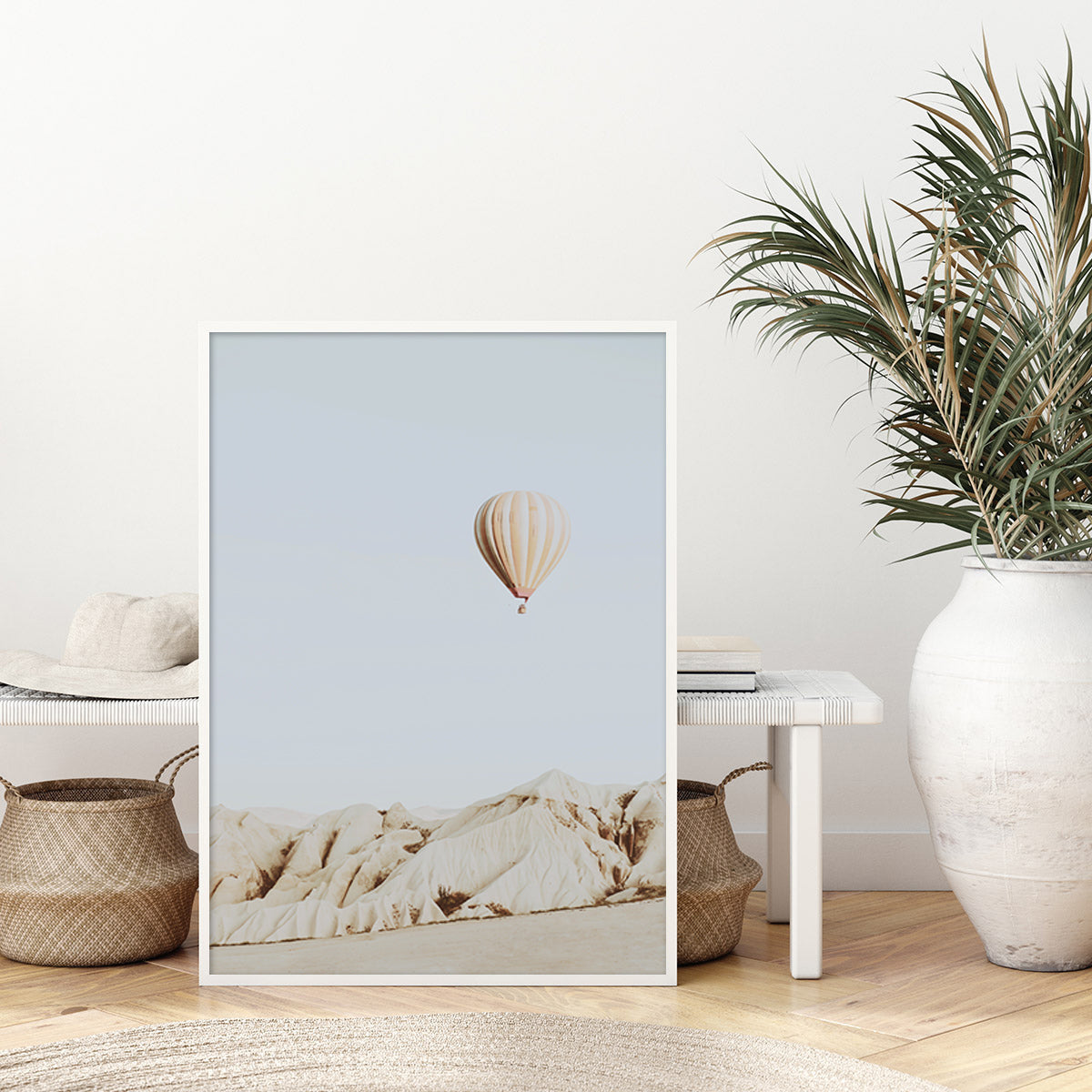 Wall art - Hot Air Balloon 2 sets II - Canvas Prints- Poster Prints
