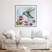 Wall Art - Hummingbird Florals - Canvas Prints-Poster Prints