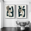 Wall art - Abstract Puzzle (2 sets)- Canvas Prints- Poster Prints