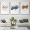 Wall Art  - Inspirational Workplace 3 Sets - Poster Prints -Canvas Prints