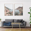Wall art - Italy Positano 2 sets - Canvas Prints- Poster Prints