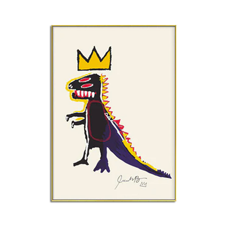 Wall Art - Pez Dispenser By Jean-Michel Basquiat - Canvas Prints-Poster Prints