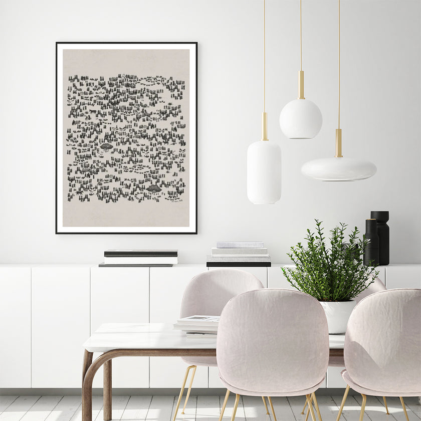 Wall Art - Jesus Feeds The 5000 - Canvas Prints-Poster Prints