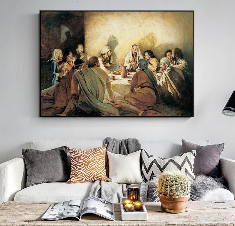 Wall Art - Last Supper - Canvas Prints-Poster Prints