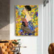 Wall Art - Lady With A fan By Klimt - Canvas Prints-Poster Prints