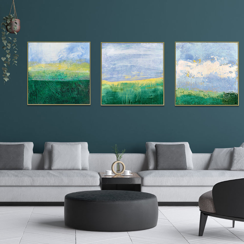 Wall Art - Landscape square size 3 Sets - Canvas Prints - Poster Prints