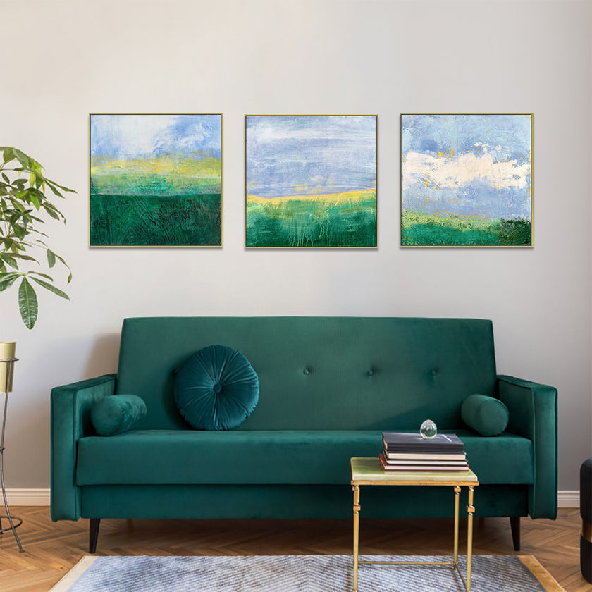 Wall Art - Landscape square size 3 Sets - Canvas Prints - Poster Prints