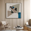 Wall Art - Minimal Abstract with Soft Neutral Tones - Canvas Prints-Poster Prints
