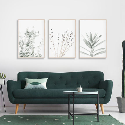 Wall Art - Lavender Eucalyptus (3 Sets) - Poster Prints -Canvas Prints