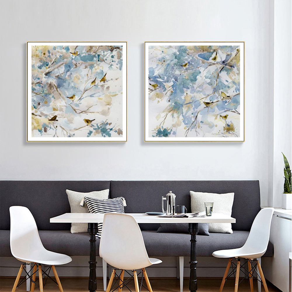 Wall Art - Lavender Spring (2 sets)- Canvas Prints-Poster Prints