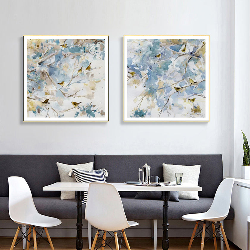 Wall Art - Lavender Spring (2 sets)- Canvas Prints-Poster Prints