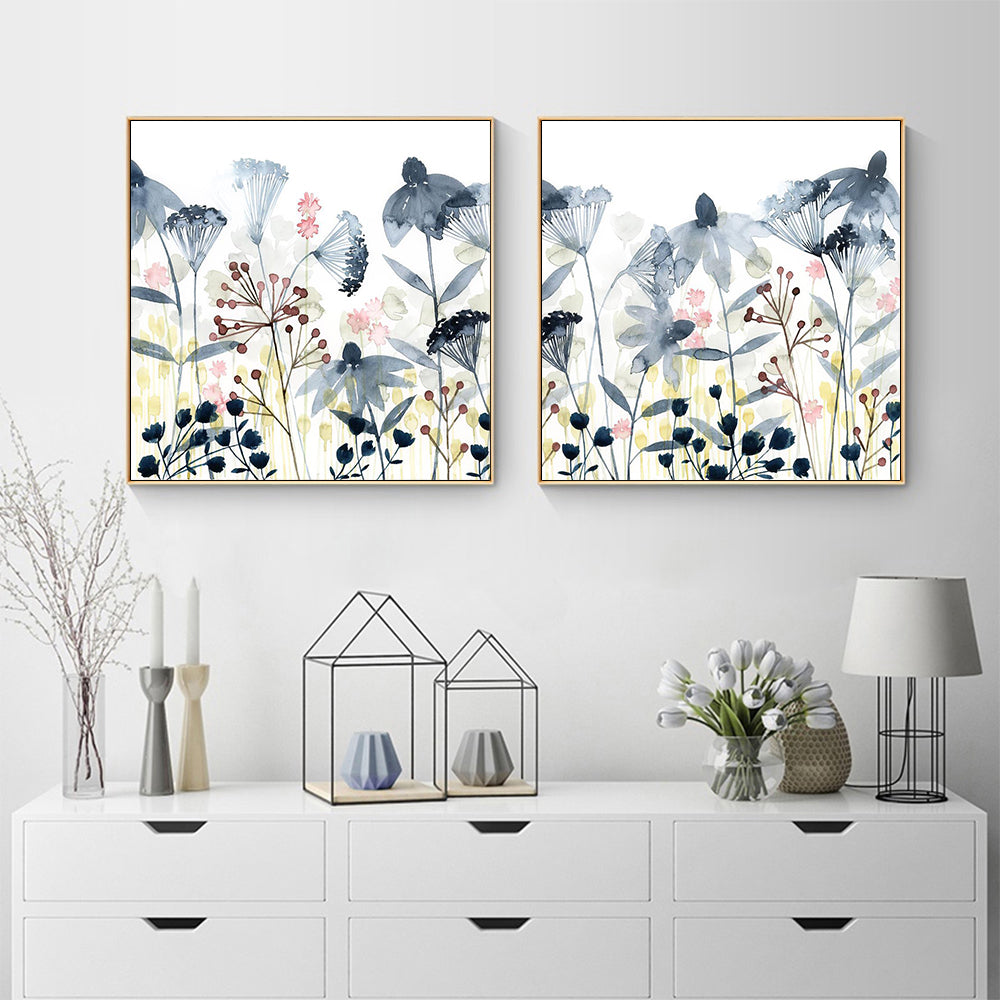 Wall Art - Layered Gardens (2 sets)- Canvas Prints-Poster Prints
