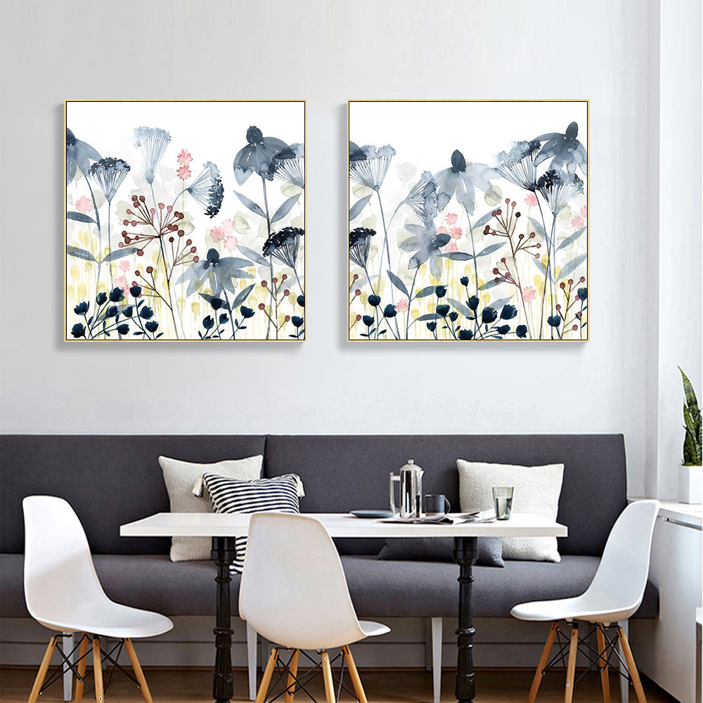 Wall Art - Layered Gardens (2 sets)- Canvas Prints-Poster Prints