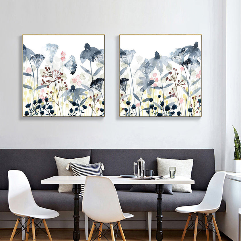 Wall Art - Layered Gardens (2 sets)- Canvas Prints-Poster Prints