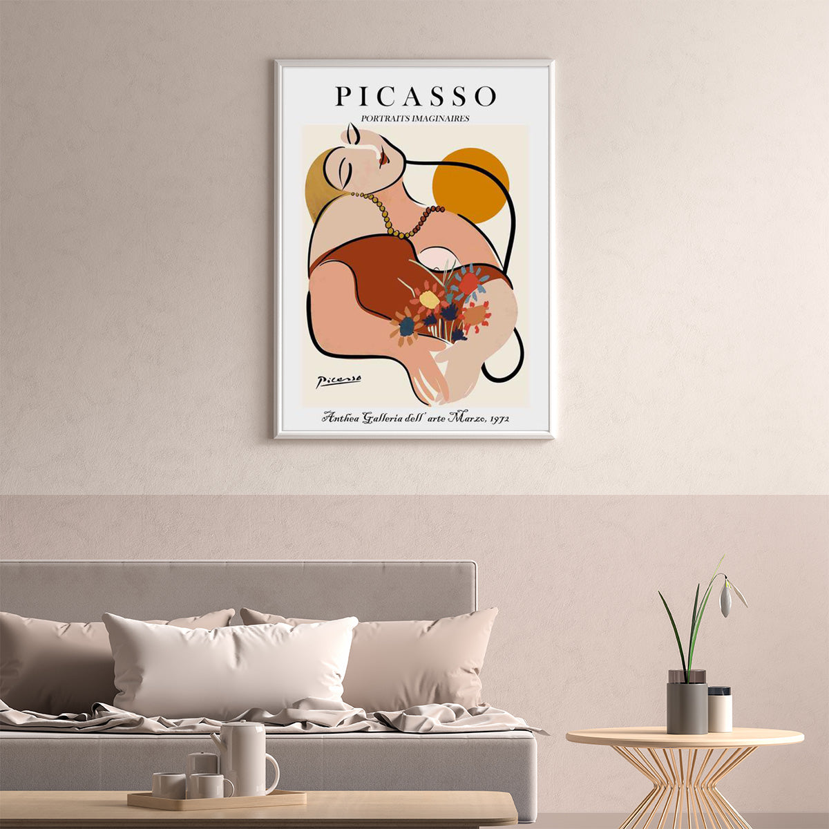 Wall Art - Le Reve by Pablo Picasso - Canvas Prints-Poster Prints