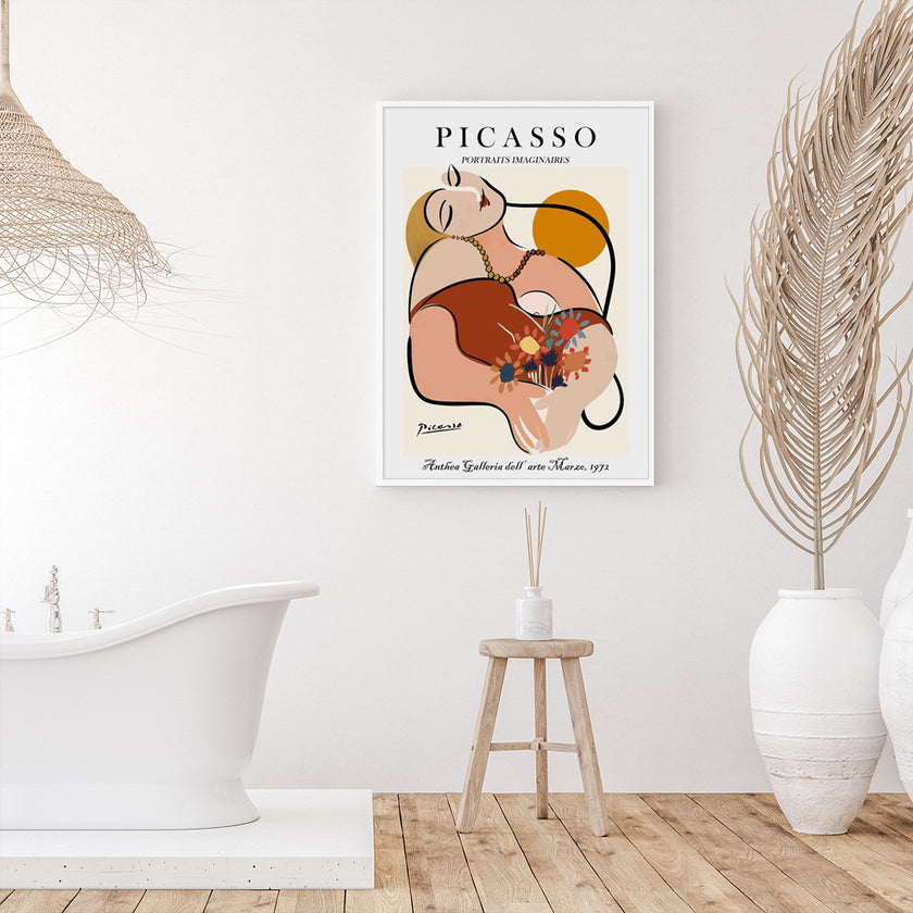 Wall Art - Le Reve by Pablo Picasso - Canvas Prints-Poster Prints