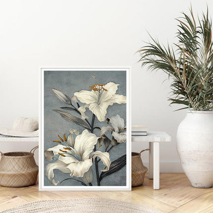 Wall Art - Floral Lily II - Canvas Prints-Poster Prints