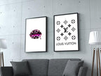 Wall art - Lip Fashion 2 sets- Canvas Prints- Poster Prints