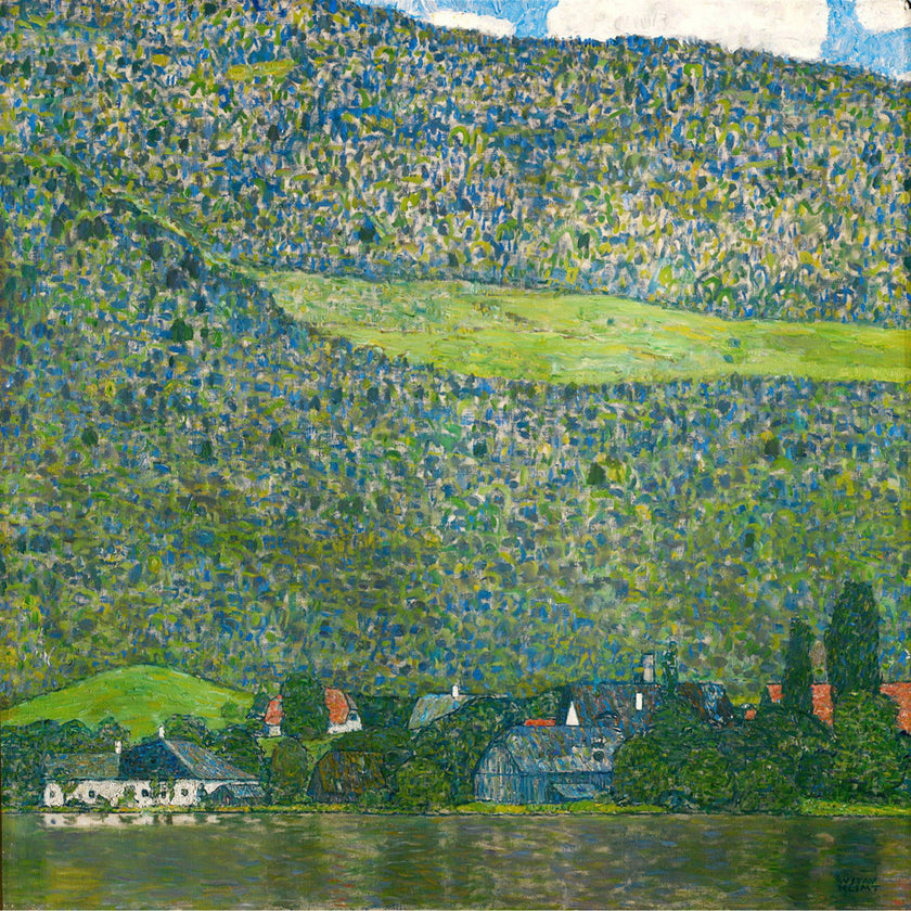 Wall Art -Litzlberg on attersee by Gustav Klimt - Canvas Prints-Poster Prints
