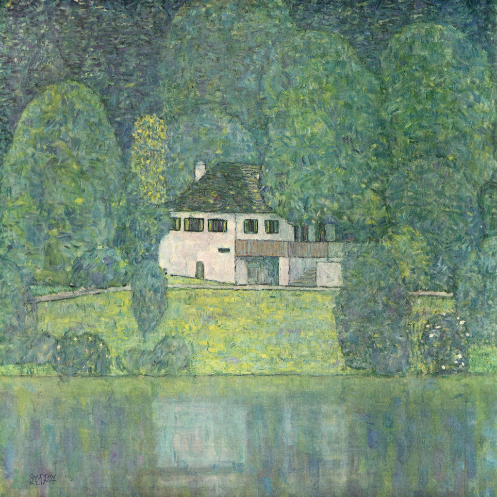 Wall Art -Litzlberg on lake Attersee by Gustav Klimt - Canvas Prints-Poster Prints