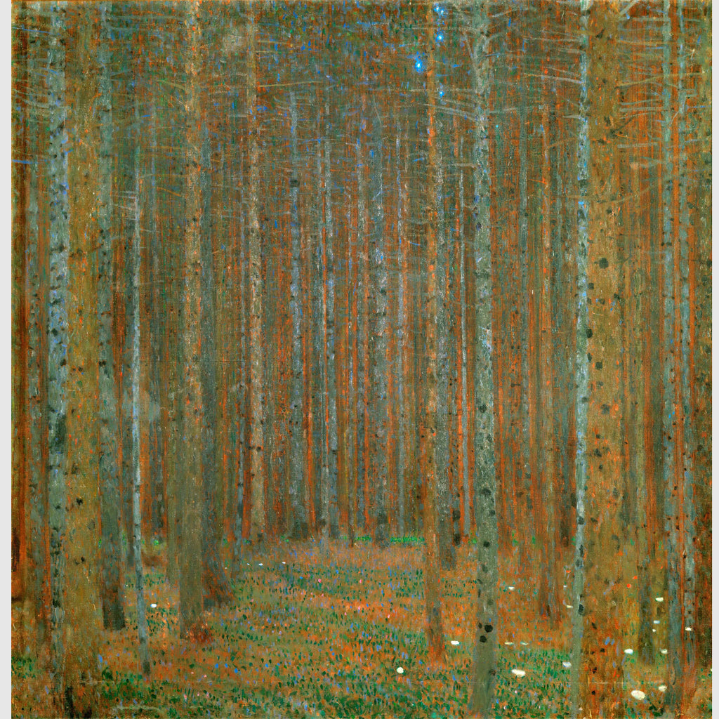 Wall Art -Pine forest by Gustav Klimt- Canvas Prints-Poster Prints