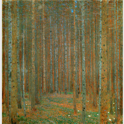 Wall Art -Pine forest by Gustav Klimt- Canvas Prints-Poster Prints