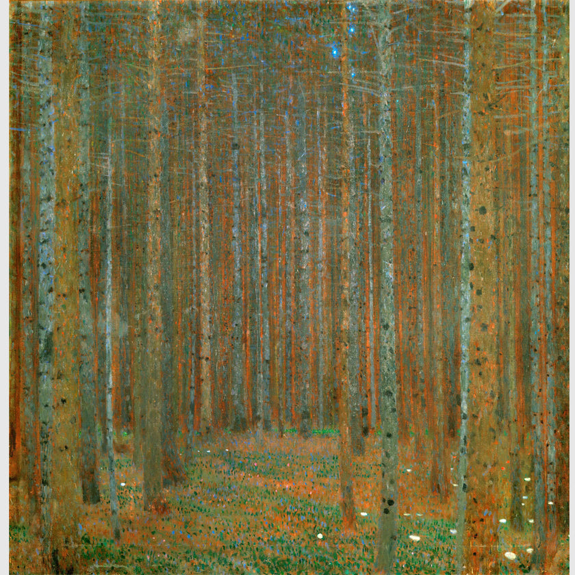 Wall Art -Pine forest by Gustav Klimt- Canvas Prints-Poster Prints