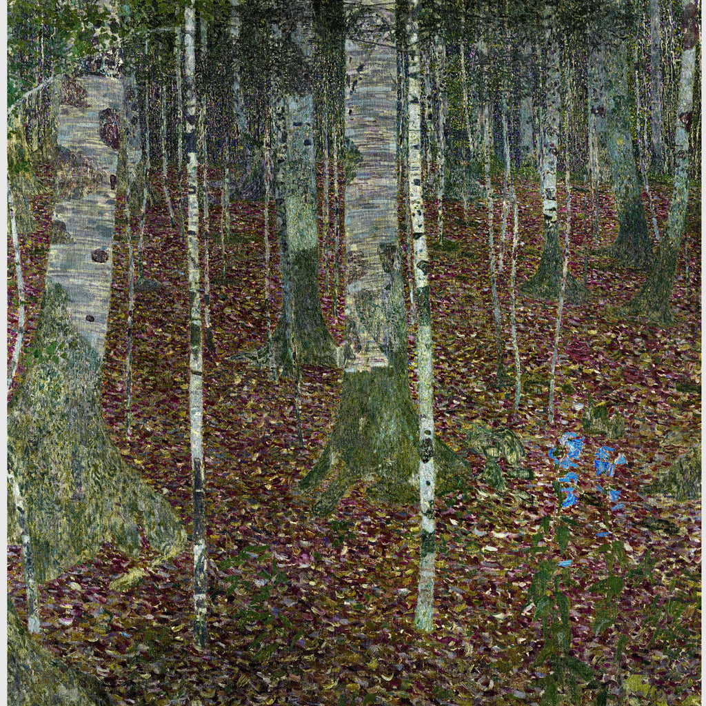 Wall Art - Birch forest by Gustav Klimt - Canvas Prints-Poster Prints